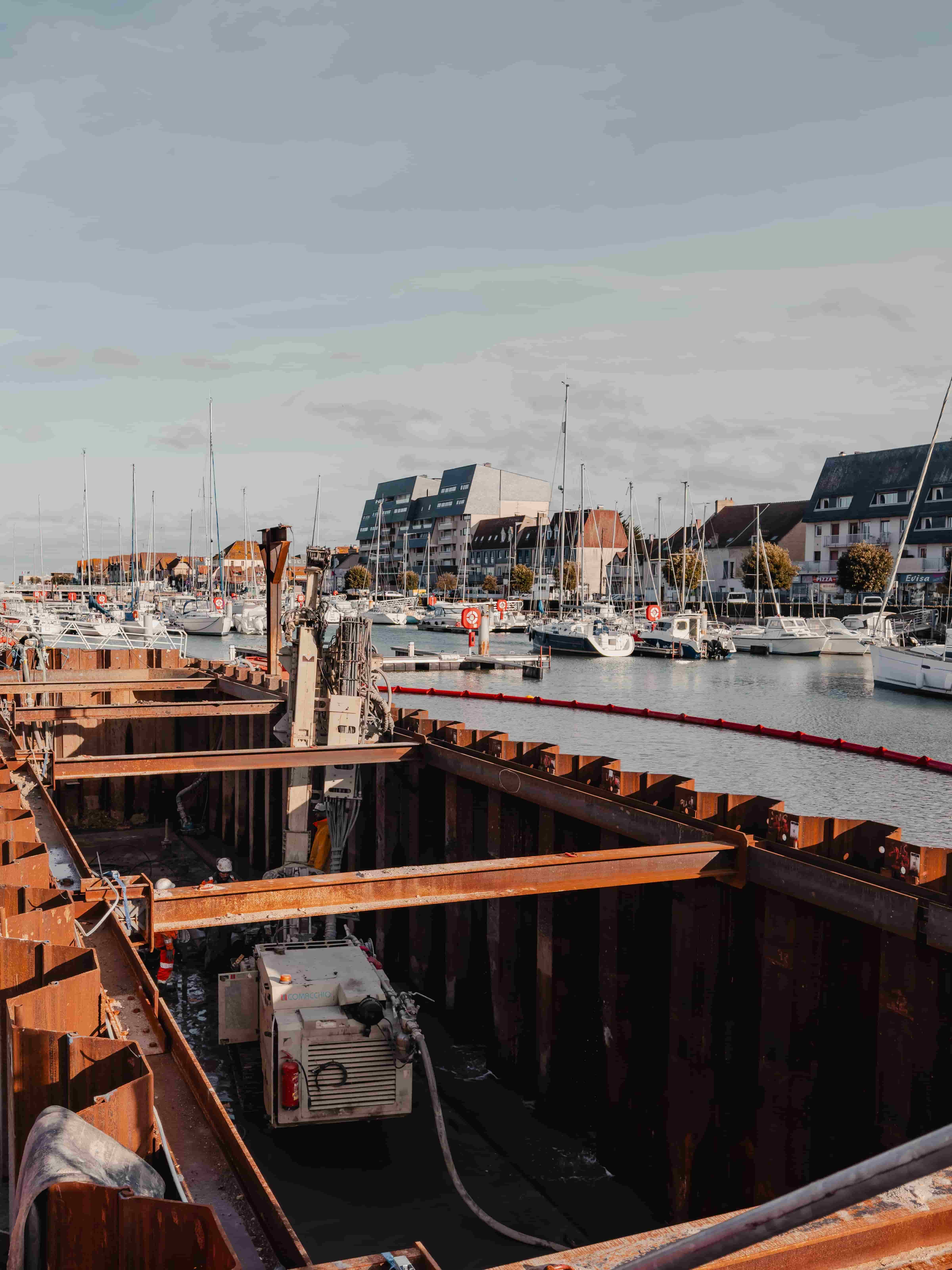 Chantier Courseulles-sur-Mer